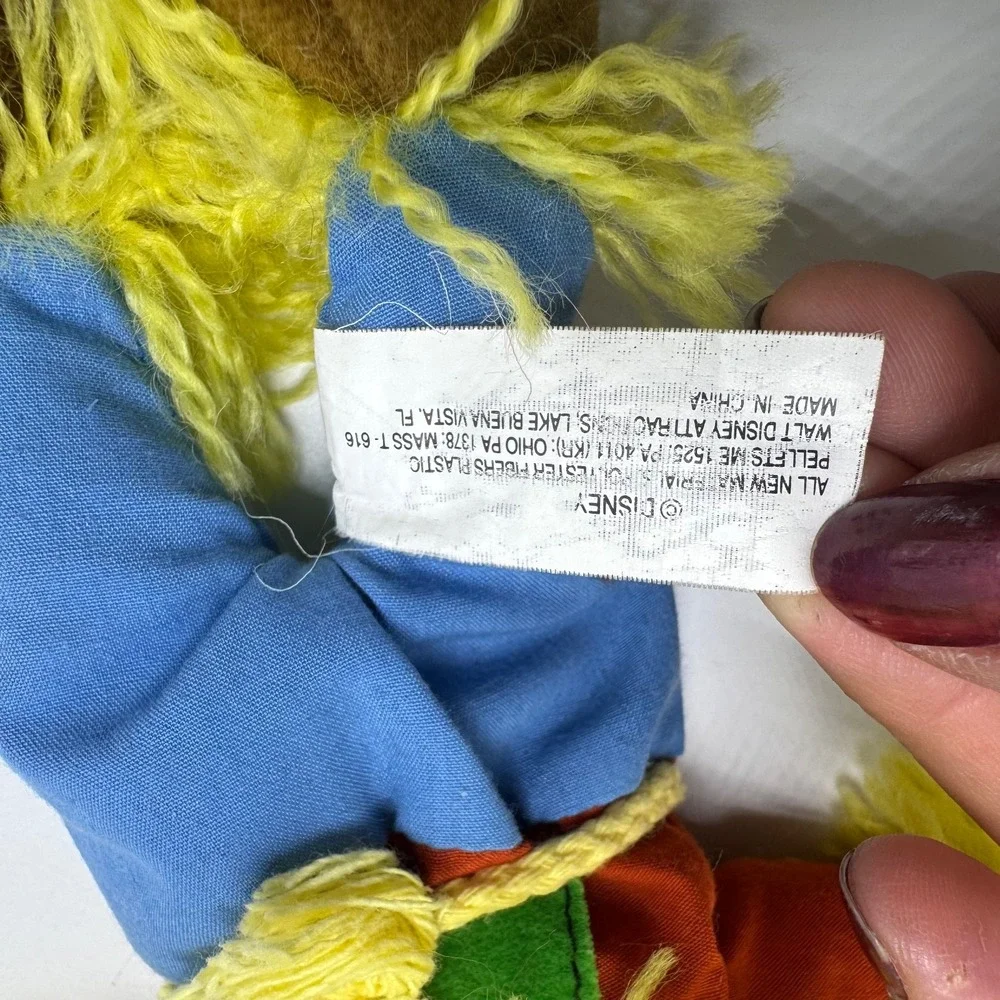 Walt Disney World‎ Scarecrow Mickey Mouse Bean Bag Plush 8